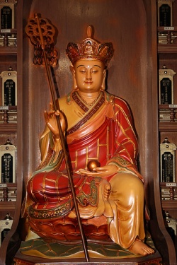 Ksitigarbha Bodhisattva Wood Statue.jpeg